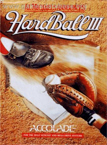 Cover HardBall III for Genesis - Mega Drive